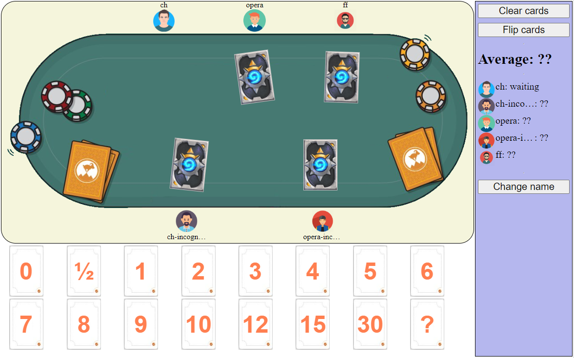 Free Poker Planing